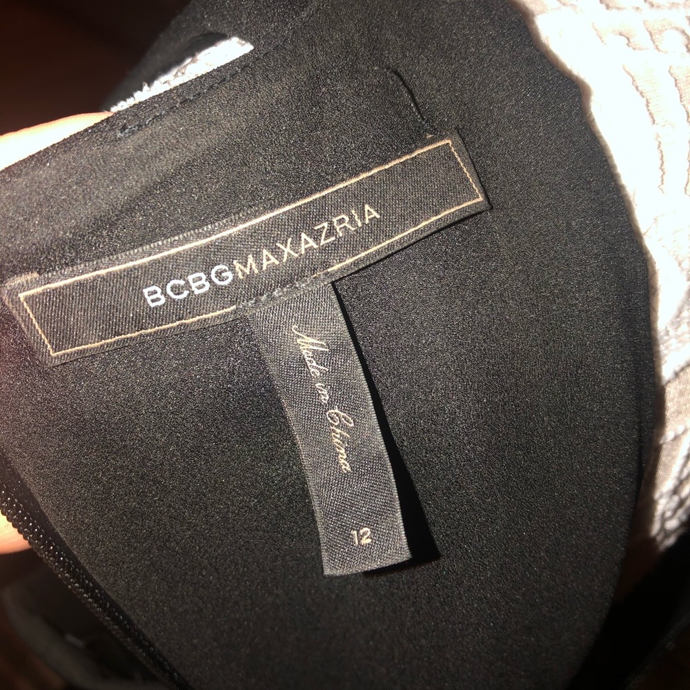 BCBGMAXAZRIA Black gown - Size 12 - Picture 6 of 8